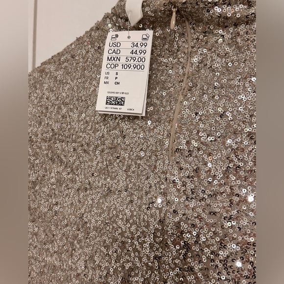 NWT sequin top - Picture 4 of 6